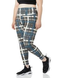 Champion - Womens Making The Cut Season 3 Episode 2 Collab Curtis' High-rise Plaid Printed Leggings - Lyst