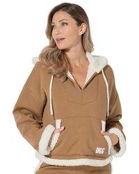 UGG - Sharonn Bonded Fleece Pullover Sweater - Lyst