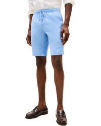 Tommy Hilfiger - Relaxed Tapered Fit Harlem Linen Short - Lyst