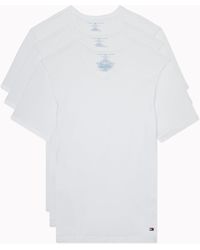 Tommy Hilfiger - Undershirts 3 Pack Cotton Classics V-neck T-shirt - Lyst