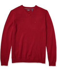 izod red sweater