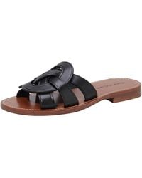 COACH - Issa Leather Sandal Slipper - Lyst