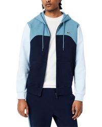 Lacoste - Classic Fit Colorblock Zip Sweatshirt - Lyst