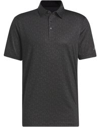 adidas - S Ultimate365 Allover Printed Polo Shirt - Lyst