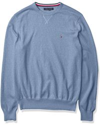 tommy hilfiger crew neck sweater mens