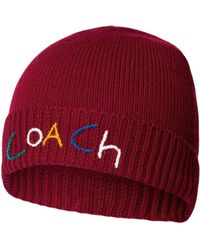 COACH - Embroidered With Beanie Box Set - Lyst