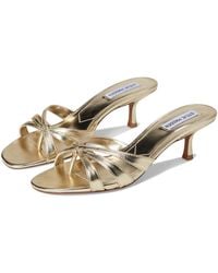 Steve Madden - Cary, Sandali con Tacco Donna, Guaina d'oro, 39 EU - Lyst