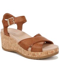 Dr. Scholls - S Citrine Sun Wedge Sandal Honey Brown 10 M - Lyst