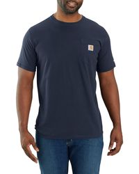 Carhartt - Big & Tall Force Relaxed Fit Midweight Short-sleeve Pocket T-shirt - Lyst