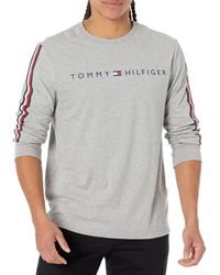Tommy Hilfiger - Adaptive Long Sleeve T Shirt With Velcro Brand Closure At Shoulders - Lyst
