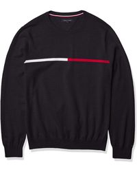 tommy hilfiger black sweater