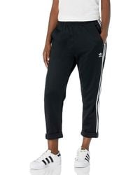 adidas Originals - Womens Primeblue Relaxed Boyfriend Pants Black Xx-small - Lyst