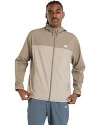 New Balance - Athletics Woven Jacket - Lyst