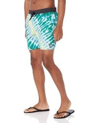 Volcom - Standard 17-inch Elastic Waist Surf Swim Trunks - Lyst