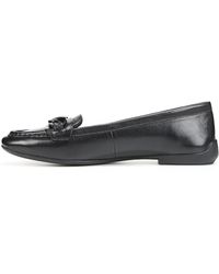 Franco Sarto - S Farah Slip On Casual Loafer Flats Black Leather 8.5 M - Lyst