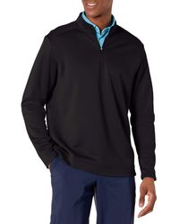 adidas - Golf Club Recycled Polyester Quarter Zip Pullover - Lyst