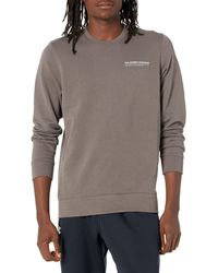 Under Armour - S Rival Terry Logo Crew Neck, - Lyst