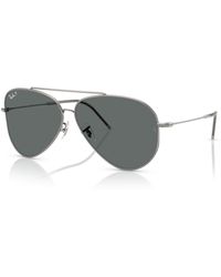Ray-Ban - Rbr0101s Aviator Reverse Sunglasses - Lyst