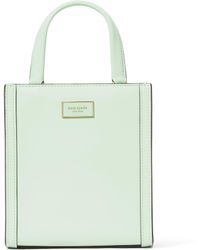Kate Spade - Hattan Smooth Leather Mini Tote - Lyst