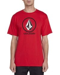 Volcom - Mens Crisp Stone Short Sleeve Tee T Shirt - Lyst