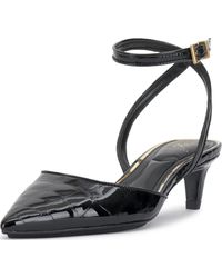 Vince Camuto - Irva Ankle Strap Kitten Heel Pump - Lyst