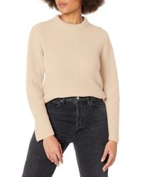 Vince - Shaker Rib Long Sleeve 100% Cashmere Sweater - Lyst