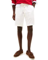 Tommy Hilfiger - Relaxed Tapered Fit Harlem Linen Short - Lyst