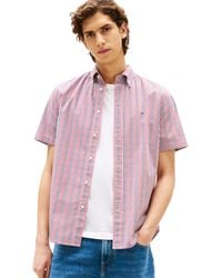 Tommy Hilfiger - Short Sleeve Oxford Regular Fit - Lyst