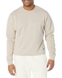 adidas - Lounge Fleece Sweatshirt - Lyst