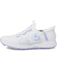 Skechers - Goglf 5 Slp S Spikeless Golf Shoes White/lavender 6 - Lyst