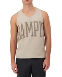 Champion - , Got Game, Comfortable Scoop Neck Tank Top For , Natural C & Stars, Small - Lyst