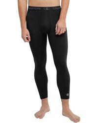 Champion - , Total Support Pouch, Mvp, 3/4 Compression Tights For , Black C Logo, Large - Lyst