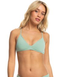 Roxy - Standard Beach Classics Athletic Bikini Top - Lyst