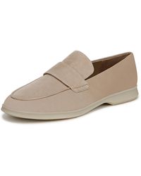 Vince - S Big Sur Slip On Loafer Taupe Clay Beige Suede 7 M - Lyst