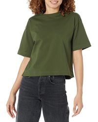 Amazon Essentials - T-Shirt a iche Corte Squadrata e Comoda con Spalle scivolate in Cotone Biologico - Lyst