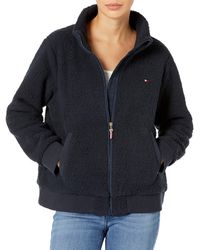 tommy sherpa moletom com capuz