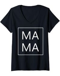 UGG - S Mama Tshirt Design Mother's Day New Mom Gift Matching Family V-neck T-shirt - Lyst