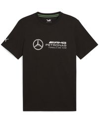 PUMA - Mercedes Amg-petronas Formula 1 Essentials Logo T-shirt - Lyst