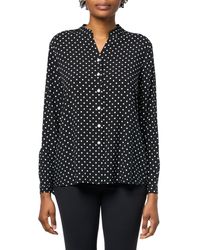 Tommy Hilfiger - S Bandcollar Long Sleeve Button Up Sportswear Top - Lyst