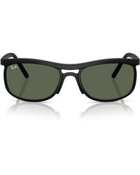 Ray-Ban - Rb4452 Square Sunglasses - Lyst