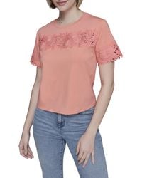 Karl Lagerfeld - Paris Soft Everyday Essential Casual T-shirt - Lyst