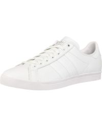 adidas Originals Leather Coast Star in Black, White, Black (Black) for Men  - Save 44% | Lyst