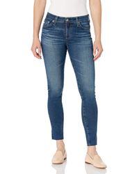 AG Jeans - Farrah High-rise Skinny Fit Ankle Jean - Lyst