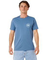 Rip Curl - Graphic Short Sleeve Crew Neck T-shirt - Lyst