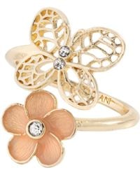 ALEX AND ANI - Filigree Butterfly Ring - Lyst