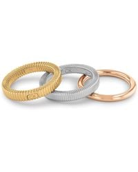 Calvin Klein Jewelry Stackable Rings - Multicolor