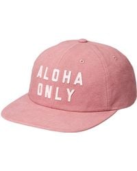 pink hurley hat