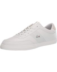 lacoste court master off white