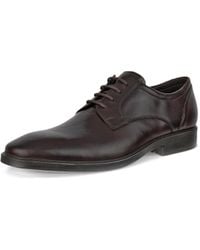 Ecco - Milan Plain Toe Oxford - Lyst