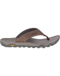 merrell men's breakwater hiking flip flop